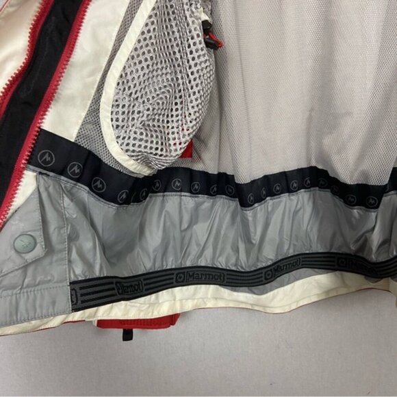 MARMOT Winter Ski Snowboard Jacket Full Zip Hooded Coat Shell Sz M - Picture 9 of 14